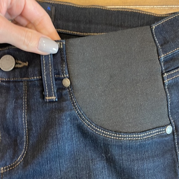 PAIGE MATERNITY skinny ankle denim jeans. Size 28 - Picture 3 of 7